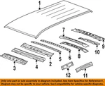 Gm Oem 10-17 Equinox,terrain Roof Components-header Reinf 20913107. Fixed Price $37.53.