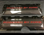 Ford Mustang Gt Custom Hydrographic Carbon Fiber Coil Covers With Lime Letters. Fixed Price $279.99.