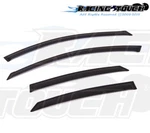 Dark Smoke Outside Mount Window Visor Rain Guard 4PCS For Audi A6 1998-2004. Fixed Price $41.22.