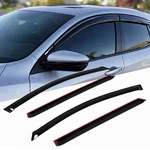 Window Visor Rain Guard 4PCS Ford Mkiii Wagon 2012-2016 Tape-on Dark Smoke. Fixed Price $36.25.