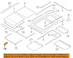 Ford Oem Sunroof-slide Left 7T4Z78502M79A. Fixed Price $62.56.