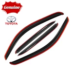 Genuine Window Visors Toyota Tacoma 2001-2004 Crew Rain Guard Vent Deflector. Fixed Price $26.99.