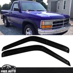 Window Visors Acrylic Sun Guard Rain Deflector Fits 87-96 Dodge Dakota 2PCS. Fixed Price $27.44.