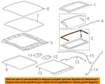 Gm Oem 14-19 Cts Sunroof-rear Glass Seal 22885814. Fixed Price $165.99.