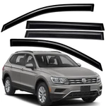 Tape-on Mount Window Visor Vent Shade Rain Guard For 2009-2017 Volkswagen Tiguan. Fixed Price $42.95.