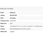 2018 Cadillac Cts Sunroof Window Motor Used Oem 23406660. Fixed Price $199.99.