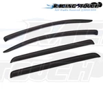 Dark Smoke Outside Mount Visor Rain Guard 4PCS For Toyota Tundra Crewmax 2007-16. Fixed Price $37.29.