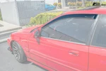 Eos Visors For 96-00 Civic 2/3DR Clip-on Style Side Window Rain Guard Deflectors. Fixed Price $32.99.