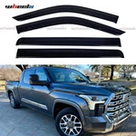 Window Visor Deflectors Rain Guards Fits 2022-24 Toyota Tundra Crewmax Cab. Fixed Price $36.04.