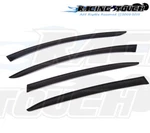 Dark Smoke Outside Mount Window Visor Rain Guard 4PCS MAZDA3 Sedan 2014-16. Fixed Price $37.29.