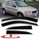 4PCS Window Visor Sun Rain Guard 2001-2012 Ford Escape Mercury Mariner. Fixed Price $28.00.