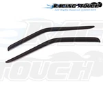 Dark Smoke Outside Mount Visor Rain Guard 2PCS For Nissan Frontier 1998-04. Fixed Price $28.12.