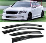 Window Visor Rain Guard Vent For 2008-2012 Honda Accord Wavy Mugen Style Tinted. Fixed Price $29.79.