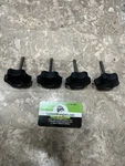 Jeep Wrangler Tj 1997-2006 Rampage Products 68735 Soft Top Door Surrounds Knobs. Fixed Price $39.99.