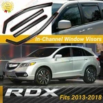 Fits Acura Rdx 2013-2018 In-channel Window Visor Rain Guards Sun Shade Deflector. Fixed Price $59.99.