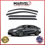 Out-channel Window Sun Vent Visor Rain Guards Deflectors Kia Forte 2019-2024. Fixed Price $31.90.