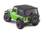 Black Soft Top, Fits 2011-2018 Jeep Wrangler Jk (2DOOR) Part# 82213832. Fixed Price $1200.00.