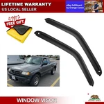 2PCS Ford Ranger 1993-2011 Smoke Front Window Visor Rain Guards Deflectors. Fixed Price $26.99.