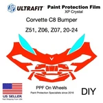 Corvette C8 Z51, Z06, Z07 2020-24, Pre-cut Kit Diy, Bumper+headlights, Ppf Gloss. Fixed Price $175.00.