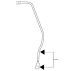 Genuine Audi Drain Hose 8U0-877-204. Fixed Price $30.09.