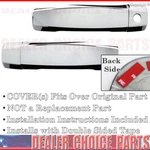 For 2004-2015 Nissan Armada Chrome Door Handle Covers Without Smart Keyholes. Fixed Price $16.11.