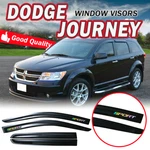 Fits 09-20 Dodge Journey Slim Style Window Visor Smoke Shade Guard Acrylic 4PCS. Fixed Price $42.49.