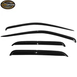 For 05-10 Dodge Dakota Quad Cab Window Visors Rain Sun Guard Vent 4PC Set. Fixed Price $33.99.