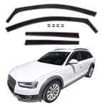 Deflectors In-channel Vent Window Visor For Audi A4 Avant 2009-2016 Rain Guard. Fixed Price $95.10.