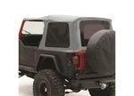 Smittybilt 9870211 88-95 Wrangler Yj Soft Top Tinted/upper Doorskins Charcoal. Fixed Price $222.99.