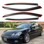 Window Visor Vent For 1998-2005 Lexus GS300 GS400 GS430 Rain Guard Deflector. Fixed Price $33.99.