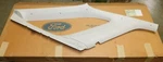 1985 1986 Ford Merkur XR4TI Nos Lh Roof Inside Rear Window Trim Panel Silver. Fixed Price $299.00.