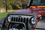 Rugged Ridge 11348.02 Hood Bug Deflector Matte Black For 07-18 Jeep Wrangler Jk. Fixed Price $94.99.