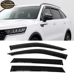Fits 21-25 Kia Sorento Window Visors Rain Sun Guard Vent Deflector 4PC Set. Fixed Price $28.89.