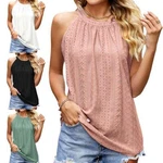 Women Tank Tops Loose Fits Summer Lace Halter Neck Sleeveless Shirts 2XL. Fixed Price $12.23.