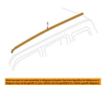Chrysler Oem 09-17 Patriot Exterior Trim-roof Molding 5116251AE. Fixed Price $144.53.