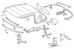 Genuine Mercedes-benz Tensioning Cable 107-770-00-66. Fixed Price $19.13.