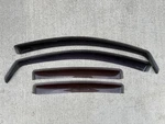 07-15 Infiniti G35 G37 Weathertech Clip-on Window Visor Deflector Smoke Tint. Fixed Price $63.99.