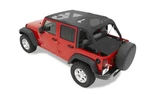Bestop 52581-35 Black Header Extended Safari Bikini For 07-09 Wrangler Jk. Fixed Price $152.29.