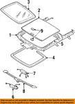 Chrysler Oem 03-06 Sebring,stratus Sunroof-motor 5101958AA. Fixed Price $68.49.