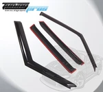Dark Smoke Rain Visor Deflector 4PCS Out-channel For Land Rover Discovery 94-98. Fixed Price $33.56.