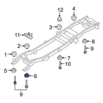 Ford F-250 Super Duty 2008-2016 7C3Z1000155AA Lower Body Mount Cushion. Fixed Price $39.50.