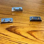 Jaguar Type Series 1 & Chrome Hood Envelope Hooks X3 BD20658 Nos. Fixed Price $20.18.