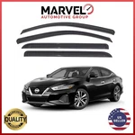 Out-channel Window Vent Visor Rain Guards Deflectors For Nissan Maxima 2016-2023. Fixed Price $31.90.