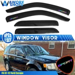 Fits 01-12 Ford Escape 4DR Sedan Window Visor Shade Rain Guard W/ Laser Sport. Fixed Price $42.49.