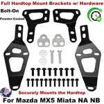 For Mazda MX5 Miata Na Nb Full Hardtop Mount Brackets & Hardware Set 1990-2005. Fixed Price $82.64.