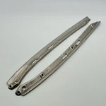 Porsche 911 912 Targa Stainless Steel Windshield Trim Pair Set Left & Right. Fixed Price $165.00.