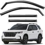 Sun Rain Visors Wind Guards For 2023-2026 Honda Pilot Shatterproof. Fixed Price $59.99.
