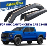 Rain Guards Vent Visors Shade For 2023-2026 Gmc Canyon Crew Cab. Fixed Price $104.99.
