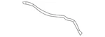 Genuine Audi Drain Hose 4K5-877-203-A. Fixed Price $7.71.