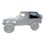 Rampage 109635 Frameless Soft Top Kit For 2004-2006 Jeep Wrangler Unlimited. Fixed Price $593.95.